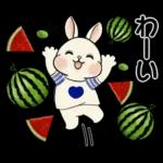 ラブリーうさぎさん ♡ 夏・ブルー