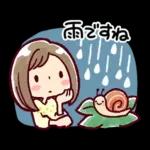 女の子がいっぱい! 水彩【挨拶とお返事】