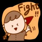 KYOMU◎毎日使える淡色スタンプ