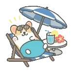 うごく！1コギの夏スタンプ2