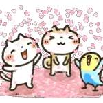 わーい！桜きれいだねー