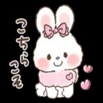可愛いウサギ🐰からのメッセージ
