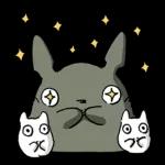 あの「となりのトトロ」が遂にLINEスタンプに登場！