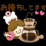 超人気女の子スタンプ