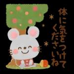 大人かわいい絵本風4★秋