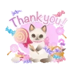 動く！ふわふわ猫たちのハロウィンスタンプ