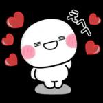 気持ちを伝える♡しろまるハートスタンプ