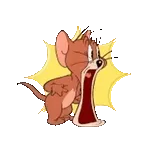 動く！トムとジェリー スタンプ