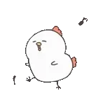 白いゆるとり8(動く)