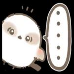 かわいい鳥のスタンプ