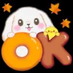 ベイビーうさぎさん「秋」