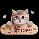 ねこちぃずNEO★やさしい秋スタンプ