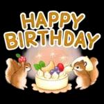 文字大きめ☆猫と動物たちのスタンプ