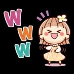 ずっと使える③♡可愛い女子(おかっぱ)
