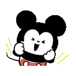 ゆる動き♪生活するミッキー