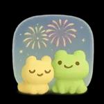 ずっと使える♡梅雨と夏とカエル