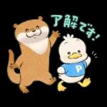 可愛い嘘のカワウソ×サンリオキャラ