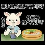 ラブリーうさぎさん ♡ 夏・ブルー