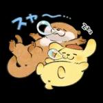 可愛い嘘のカワウソ×サンリオキャラ