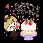 動く♪リボンの女の子【日常会話】