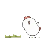 白いゆるとり8(動く)