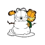 動く！ガーフィールド 3 （冬スタンプ）
