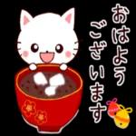 ねこの新年あいさつ🐱