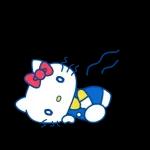 ハローキティ　キュートなデカ文字スタンプ