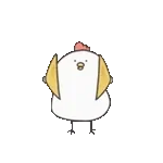 白いゆるとり8(動く)