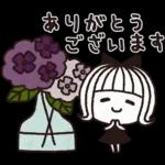 ＊シンプルな梅雨と雨の日スタンプ＊