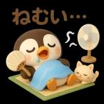 夏のかわいいペンギン