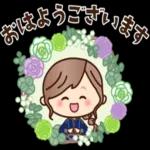 ず～っと使える♡大人のレトロ風スタンプ_-