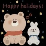 こころにグッとするクマさんです🧸