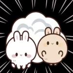 飛び出す♪しろうさくんの挨拶_お返事言葉