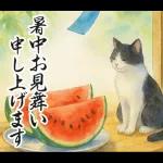 飛び出す【夏】ずっと使える大人のご挨拶
