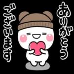 み～んな使える♡大人の冬のスタンプ