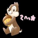 ほんわかイラスト風♪チップとデール