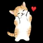 毎日☆猫たちのスタンプ