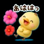 ずっと使える♡3D ひよこの夏