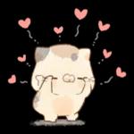 かわいいぶたさんのポップアップスタンプです♪