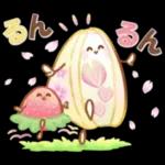 【桜】大人にかわいい♡春めく水彩スタンプ