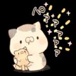かわいいぶたさんのポップアップスタンプです♪