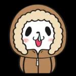 お買いものパンダ_冬のほっこり