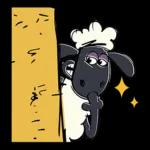 ひつじのショーンが登場！元気いっぱいに活躍するドタバタスタンプです。