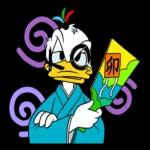 ディズニーキャラクターのあけおめ