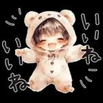 もこもこ着ぐるみがんばるたけちゃん。