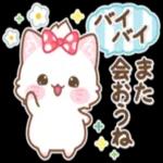 【春】子ねこモニカのかわいいスタンプ_-
