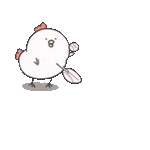 白いゆるとり8(動く)