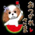 天気&夏の♡でか文字スタンプ