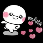 気持ちを伝える♡しろまるハートスタンプ